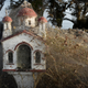 Not an entire church, just a small shrine. But covered.